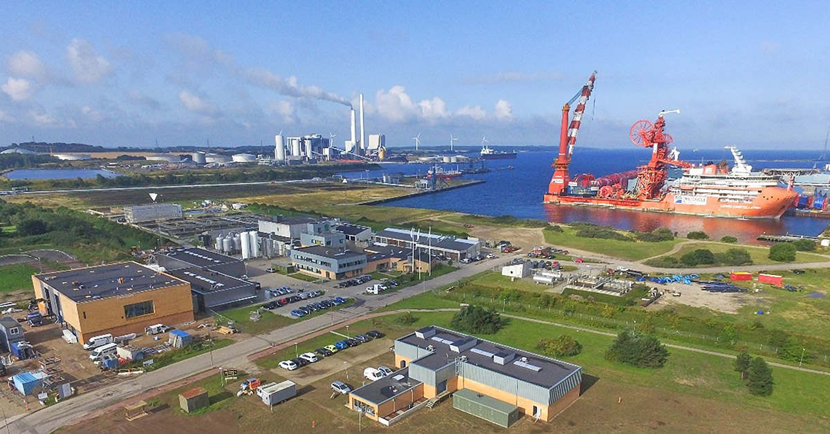 Kalundborg Forsyning har Danmarks største varmepumpeanlæg til udnyttelse af varme fra et rensningsanlæg