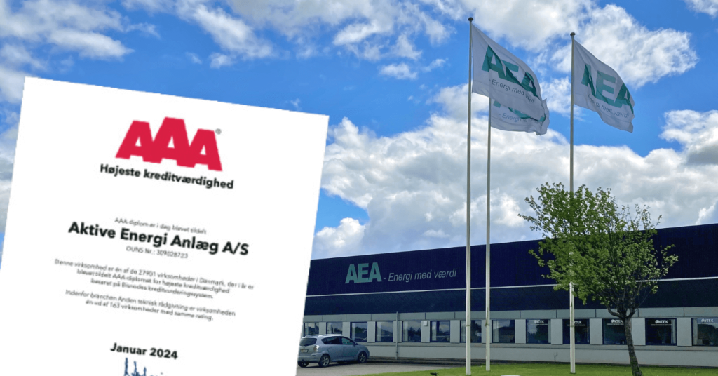 AEA tildelt AAA rating for højeste kreditværdighed